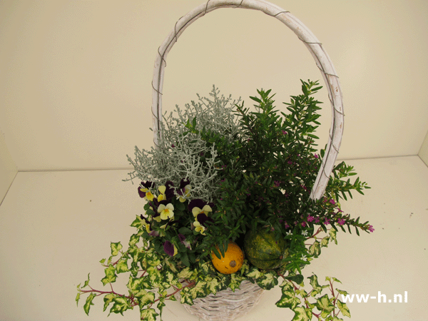 Herfst arrangement in assortie Herfst arrangement in assortie