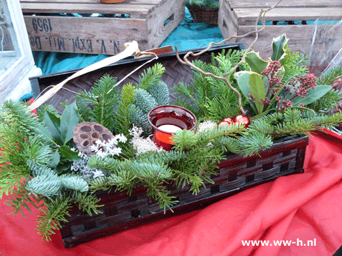Kerststukje Kerststukje