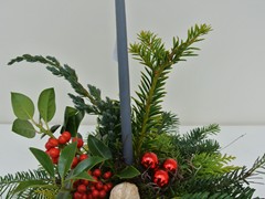 11- Kerststukjes