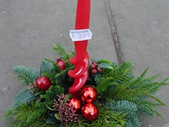 7- Kerststukje v.a. 2.99