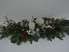 8- kerststukken