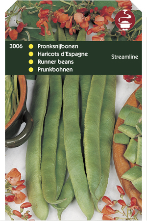 Pronksnijbonen Streamline roodbloeier ( 100 gram ) 2,69