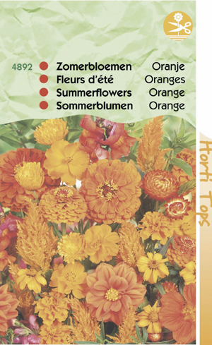 Zomerbloemen Oranje 1.25