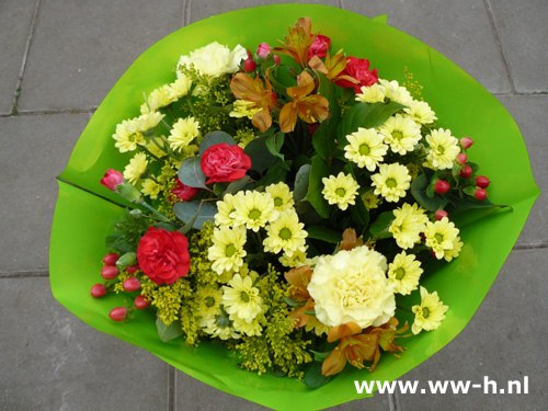 Boeket gemengde bloemen 4.99