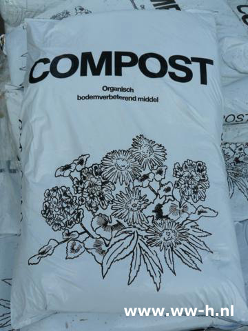 Compost 30 liter 3 zak 7,50