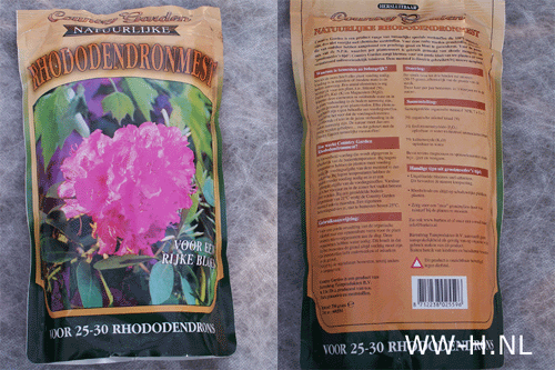 Rhodondendron mest van 3.99 voor 1.99